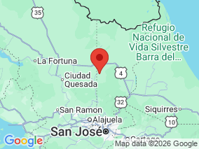 Map of Site Report: La Virgen del Socorro, Costa Rica